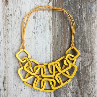 NECKLACE LINK YELLOW